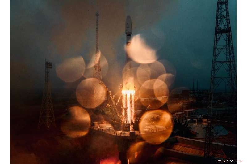 Russia Successfully Launches 38 International Satellites into Orbit