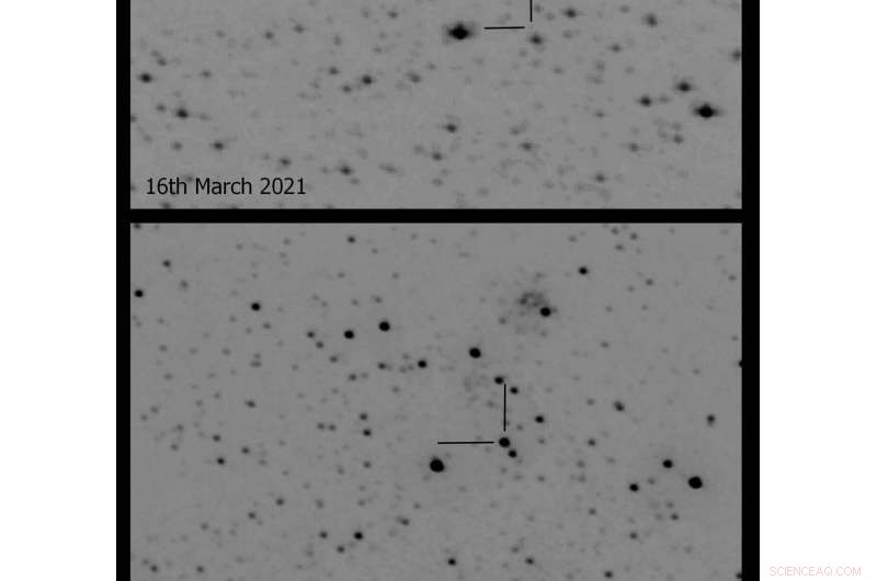 Nova Cas 2021 Brightens in Cassiopeia: A New Celestial Event