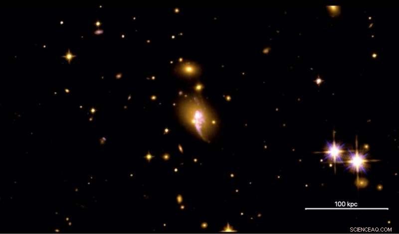 Astronomers Unveil Hidden Galaxy Clusters Revealed by Hubble