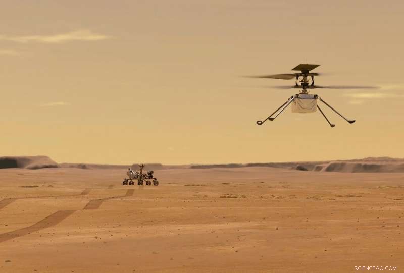 NASA s Ingenuity Helicopter Endures First Martian Night Alone