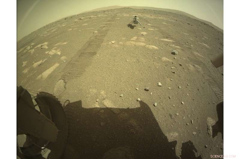 NASA s Ingenuity Helicopter Endures First Martian Night Alone