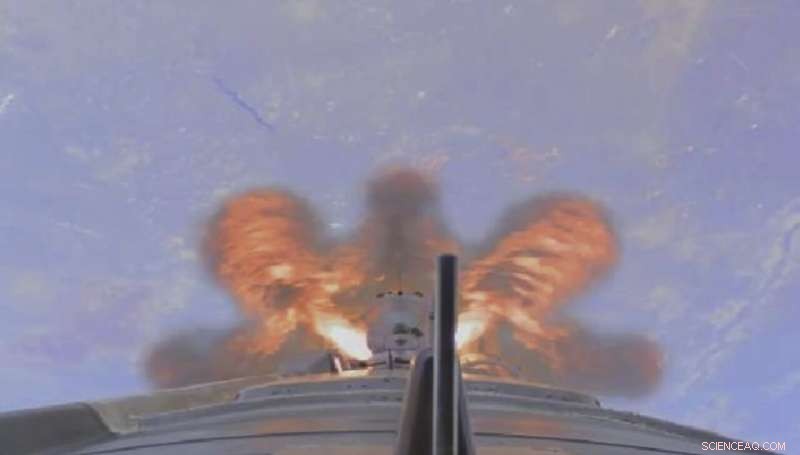 American and Russian Crew Dock at ISS After Soyuz Launch