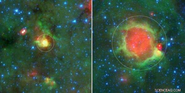 Yellowballs Shed Light on Star Formation Processes