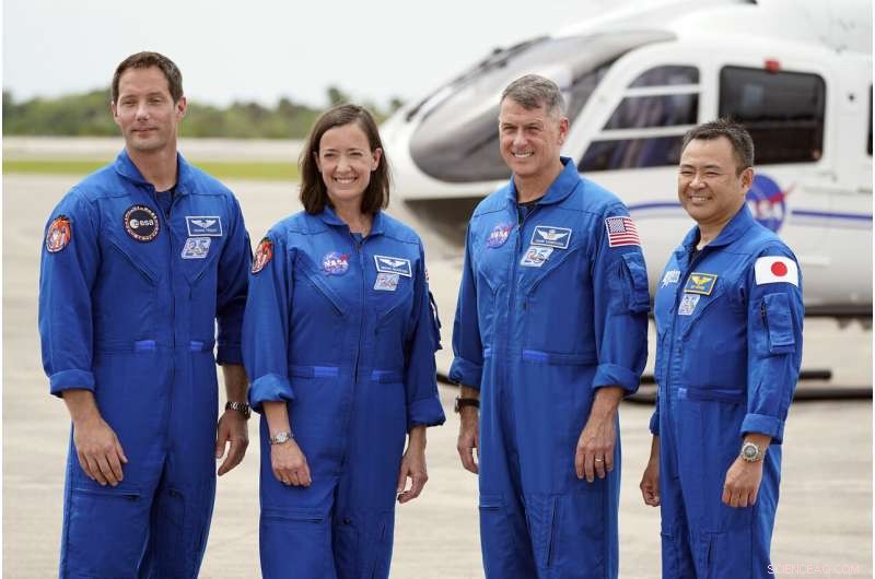 NASA Astronauts Board First Flight on Reused SpaceX Rocket and Capsule