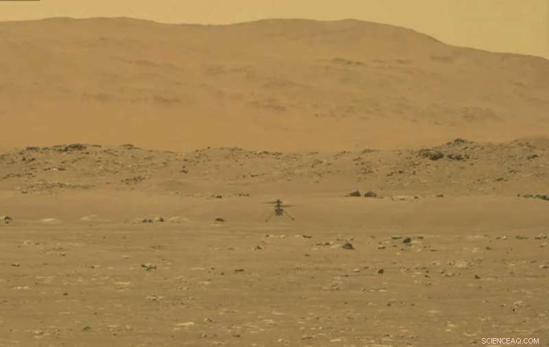 NASA s Ingenuity Helicopter Achieves First Powered Flight on Mars