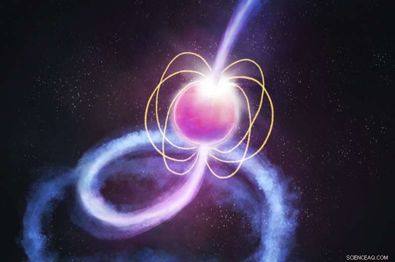 Australian Outback Radio Telescope Discovers Fast-Spinning Neutron Star