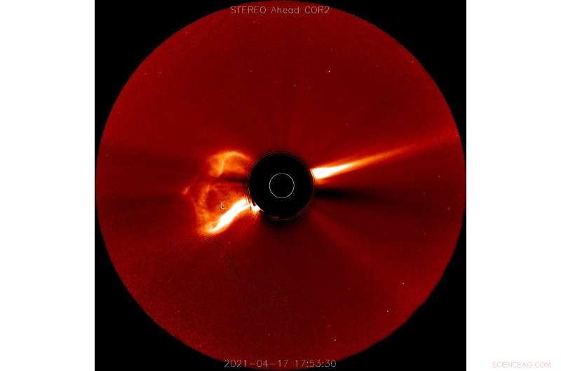 NASA Detects Powerful Solar Eruption Headed Toward Mars