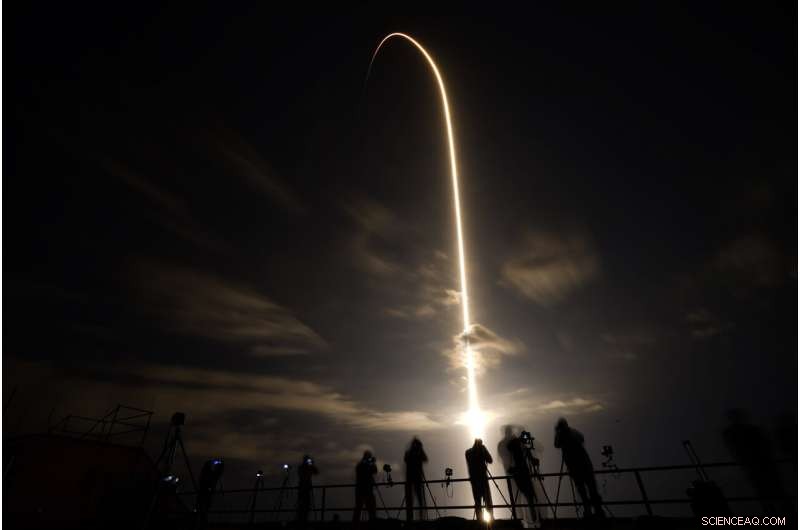 SpaceX Launches Third Crew on Reused Falcon 9 and Crew Dragon