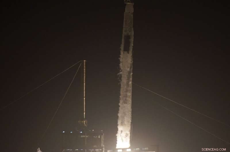 SpaceX Launches Third Crew on Reused Falcon 9 and Crew Dragon