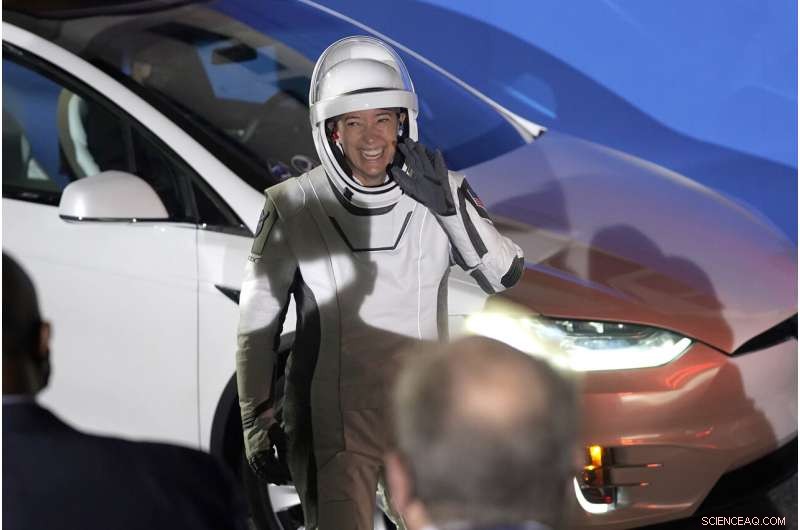 SpaceX Launches Third Crew on Reused Falcon 9 and Crew Dragon