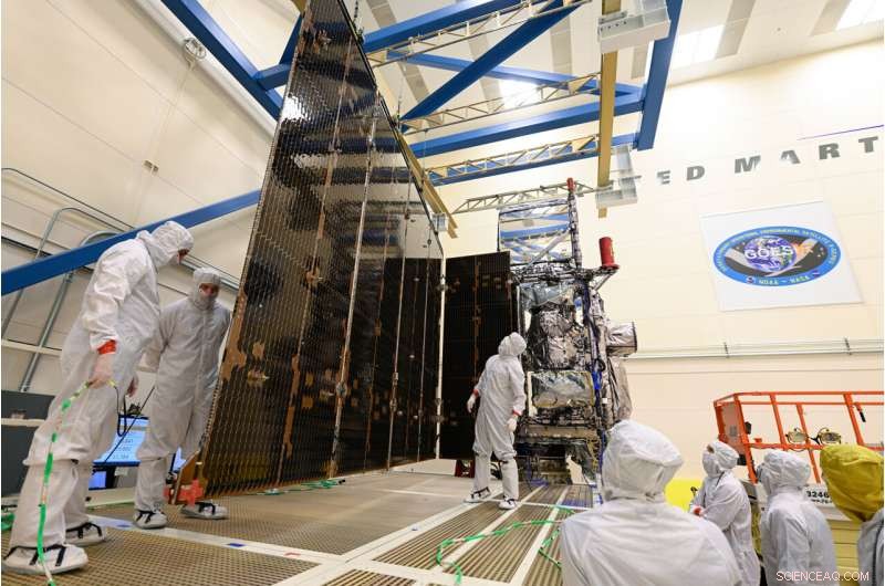 NOAA’s GOES‑T Satellite Successfully Deploys Solar Array Ahead of Dec 2021 Launch