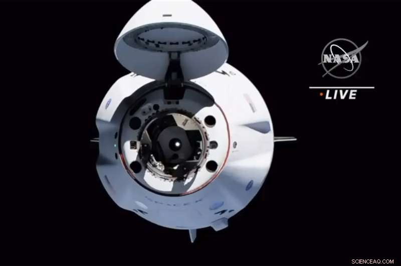 Recycled SpaceX Crew Dragon Brings New Astronauts to the International Space Station