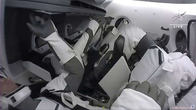 Recycled SpaceX Crew Dragon Brings New Astronauts to the International Space Station