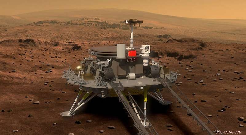 Zhurong: China’s Precision Mars Lander and Its Mission to Safely Touch Down