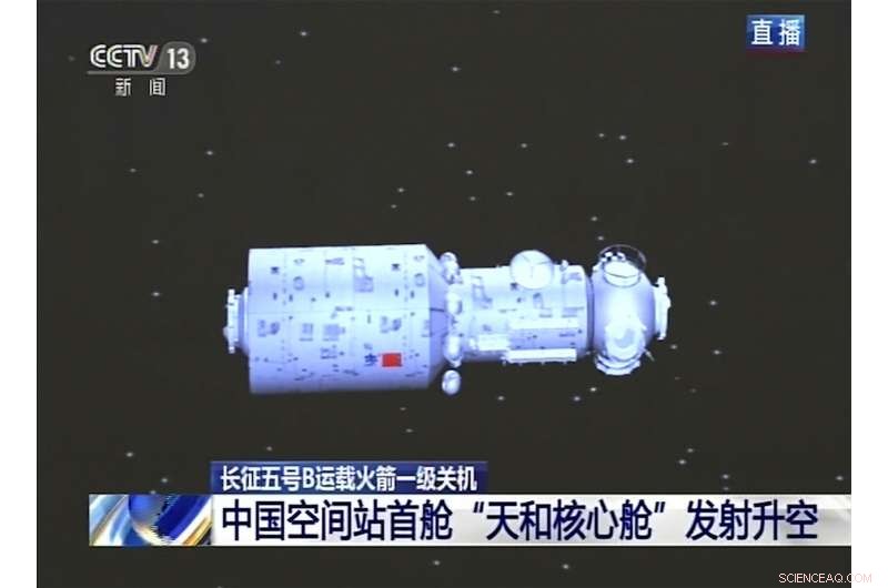 China Launches Core Module of First Permanent Space Station