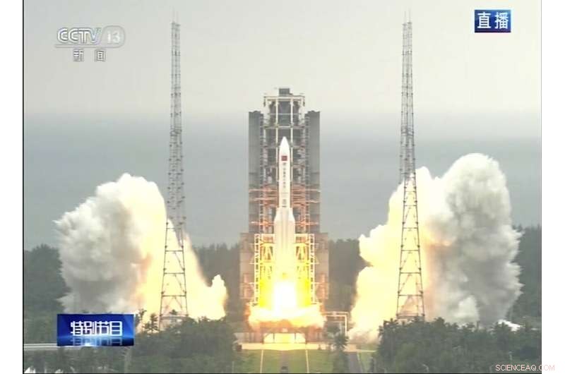 China Launches Core Module of First Permanent Space Station