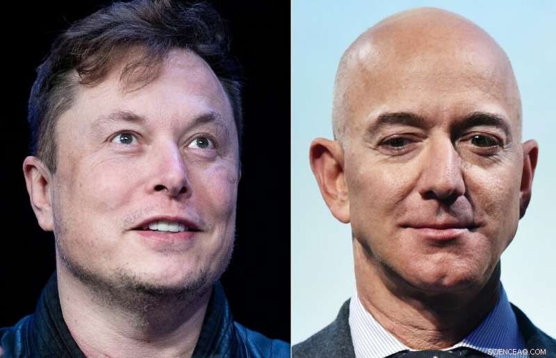Bezos and Musk Clash Over Space Ambitions