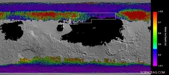 Mid-Latitude Martian Glaciers Offer Water Resources for Human Exploration