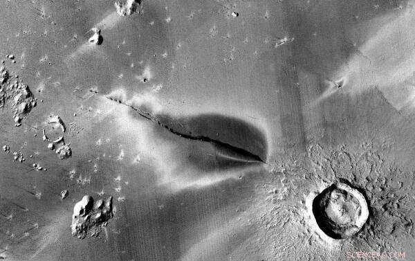 New Evidence Suggests Recent Martian Volcanoes May Have Created Habitable Conditions