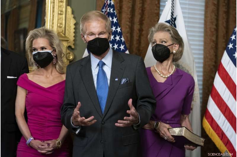 NASA Administrator Bill Nelson Emphasizes Climate Focus, Cautiously Discusses Moon Mission Timeline