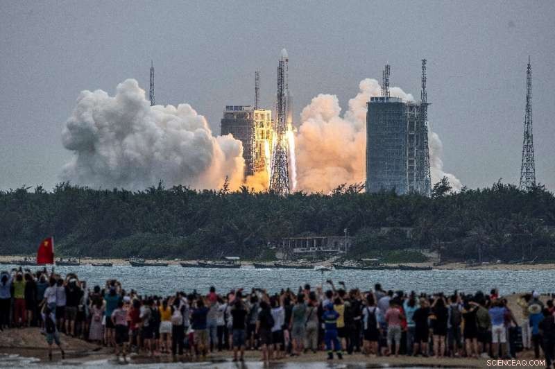 U.S. Confirms No Plan to Shoot Down Misfired Chinese Rocket, Defense Secretary Austin Announces
