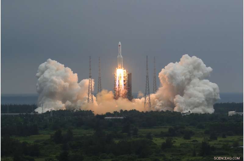 China Defends Response to Rocket Debris Impact Over Indian Ocean