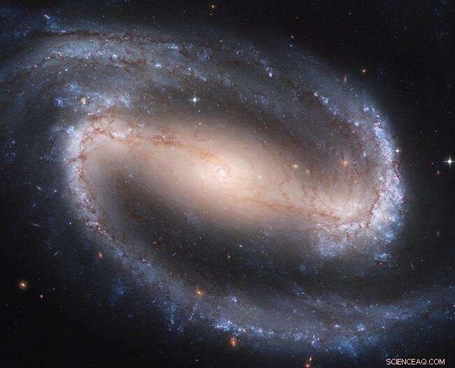 Massive Molecular Inflow in the Barred Spiral Galaxy NGC 1300