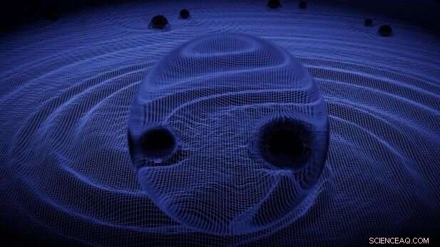 Scientists Seek First Detection of Lensed Gravitational Waves