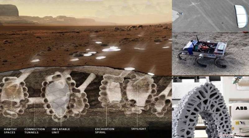 Robotic Swarms Poised to Build Underground Cities on Mars