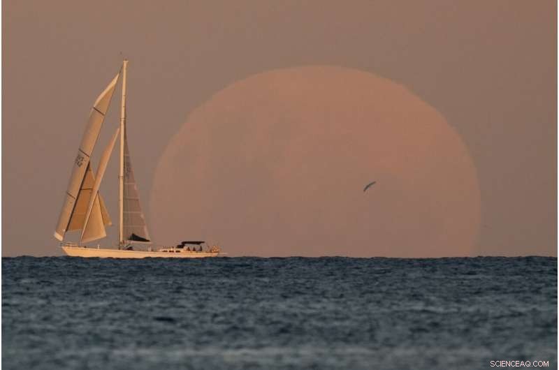 Experience the Spectacular Super Blood Moon Eclipse Over Sanur Beach, Bali