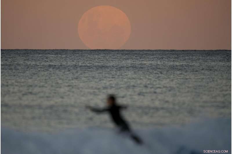 Experience the Spectacular Super Blood Moon Eclipse Over Sanur Beach, Bali