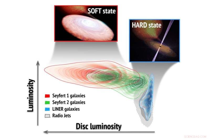 Similar Activity States Identified in Both Supermassive and Stellar-Mass Black Holes