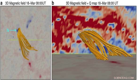 Unveiling the 3D Magnetic Structure of On‑Disk Solar Prominence Bubbles