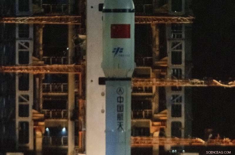 Long March 7 Launches Tianzhou-2 to China’s Orbital Space Station