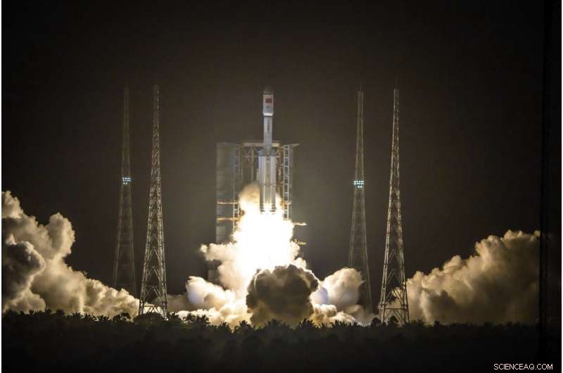 Long March 7 Launches Tianzhou-2 to China’s Orbital Space Station