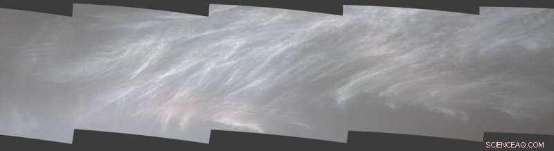 NASA s Curiosity Rover Captures Rare Mother‑of‑Pearl Clouds on Mars