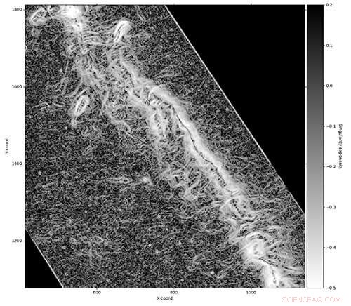 New Study Uncovers Multi-Fractal Structures in Turbulent Interstellar Gas Clouds