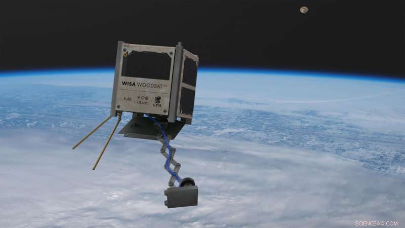 ESA Equips the First Wooden Satellite, WISA Woodsat, with Advanced Payloads