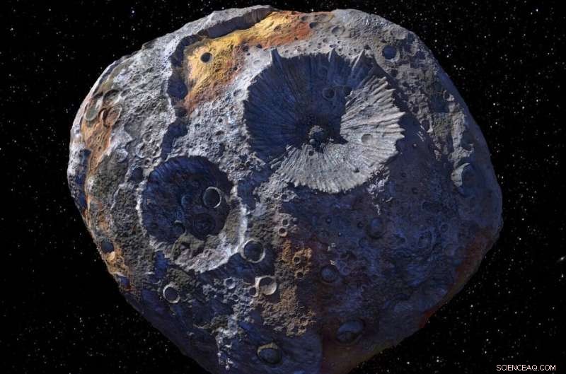 New Findings Challenge Assumptions About Asteroid 16 Psyche s Composition