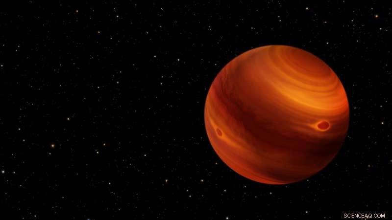 Scientists Uncover Layered Atmosphere of Brown Dwarf, Revealing Complex Cloud Structures