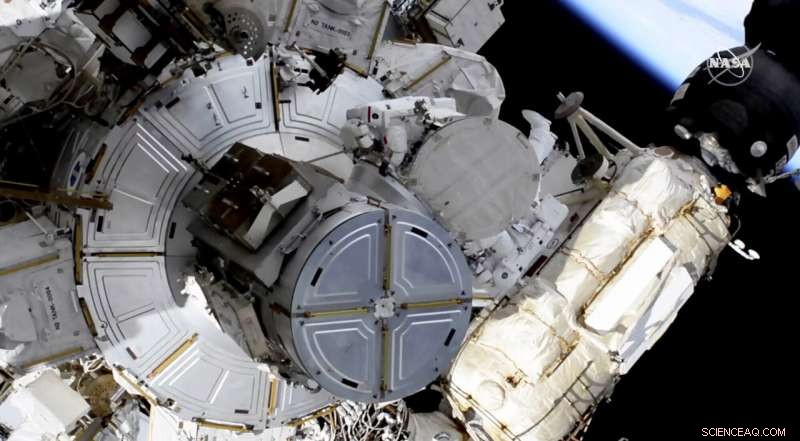 ISS Solar Panel Installation Halted by Spacesuit Malfunctions