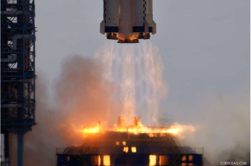 Crew Begins Life on China s New Space Station