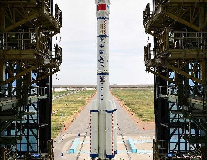 Chinese Space Mission: First Crew Launches to Tiangong Station
