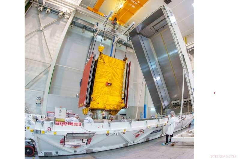 Reprogrammable Satellite Arrives at Launch Site, Poised for Adaptive On-Orbit Deployment