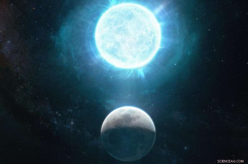 Astronomers Discover a 4,300‑km White Dwarf Nearly the Size of the Moon