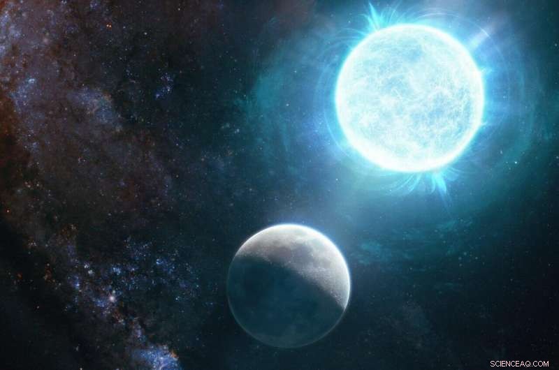 Astronomers Discover a 4,300‑km White Dwarf Nearly the Size of the Moon