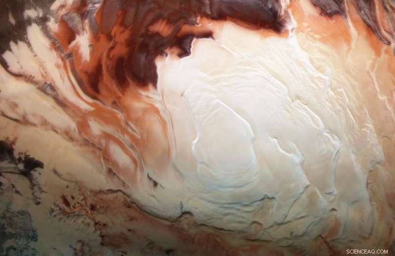 Are Mars’ Southern Polar Lakes Real? New ESA Findings Raise Questions