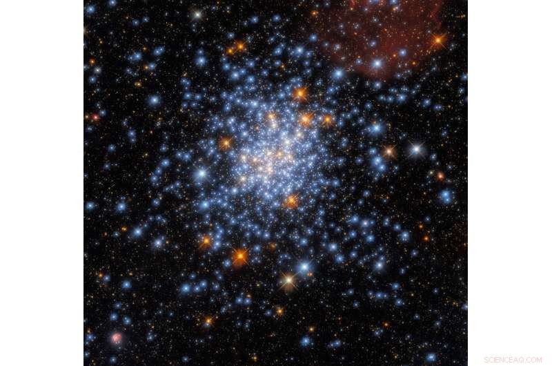 Hubble Reveals Vibrant Star Cluster NGC 330 in the Small Magellanic Cloud