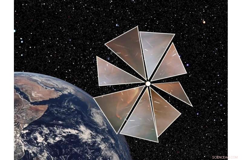 Small Satellite with Solar Sail Could Chase Interstellar Object Oumuamua