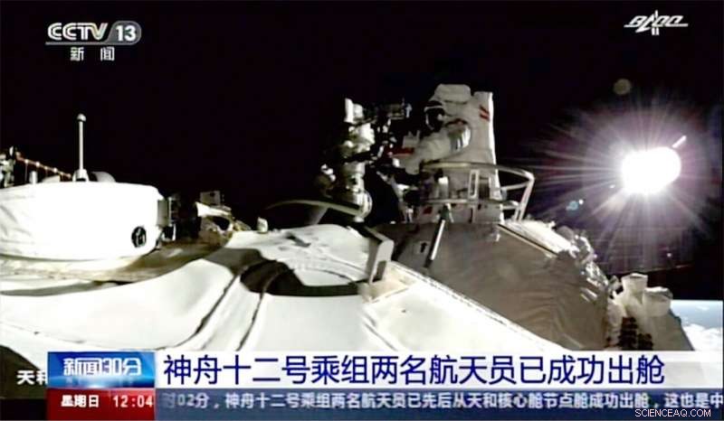 Chinese Astronauts Perform First Extravehicular Activity on New Space Station